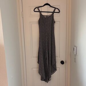 1. State Black High Low Dress